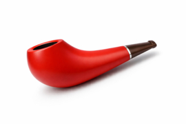 BigBen Pipo pijp rood, bruin mondstuk