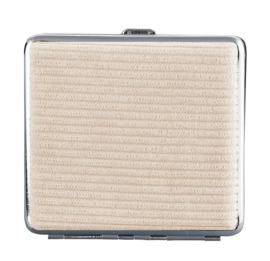 Sigaretten koker Corduroy met elastiek voor 20st.