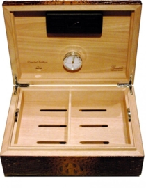 Gentili Humidor Crocodile & Ebony Limited Edition 100 pcs