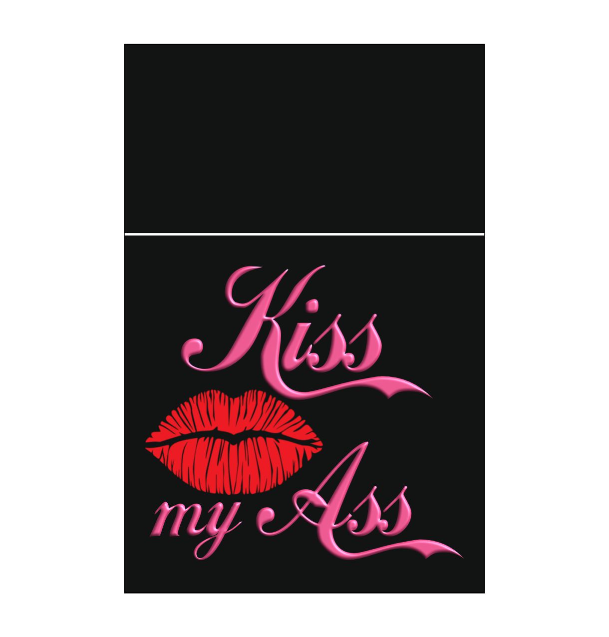 Pushbox 20st Softtouch Pink Kiss my ass