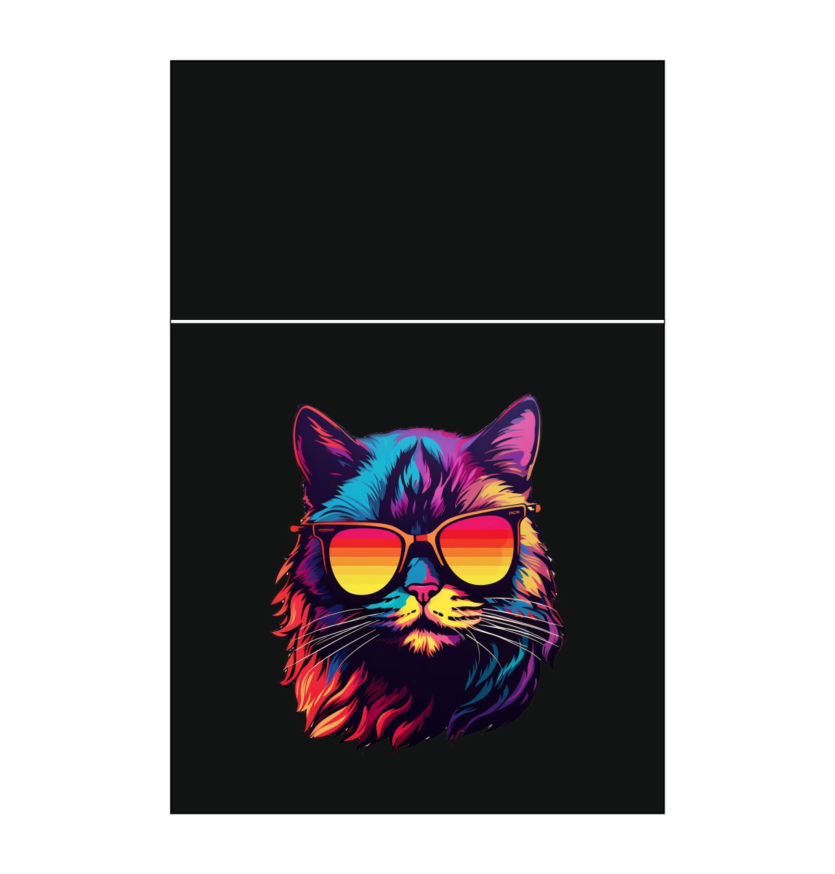Pushbox 20st Softtouch Colourful Cat