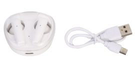 Tekmee draadloze stereo oordopjes wit