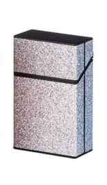 Pushbox 20st Glitter zilver