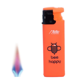 Aansteker turbo Bee Happy oranje