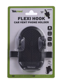 Tekmee telefoonhouder auto "Push to lock" zwart