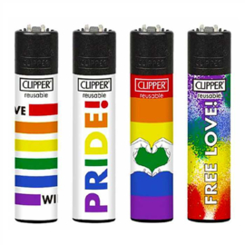 Clipper aansteker vuursteen Pride