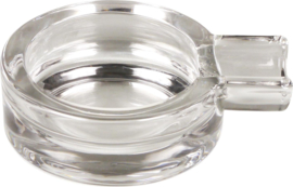 Sigaren asbak glas diameter Ø 8,5cm H 3,5cm