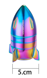 Champ High Grinder Spaceship rainbow Ø 70mm H:105mm