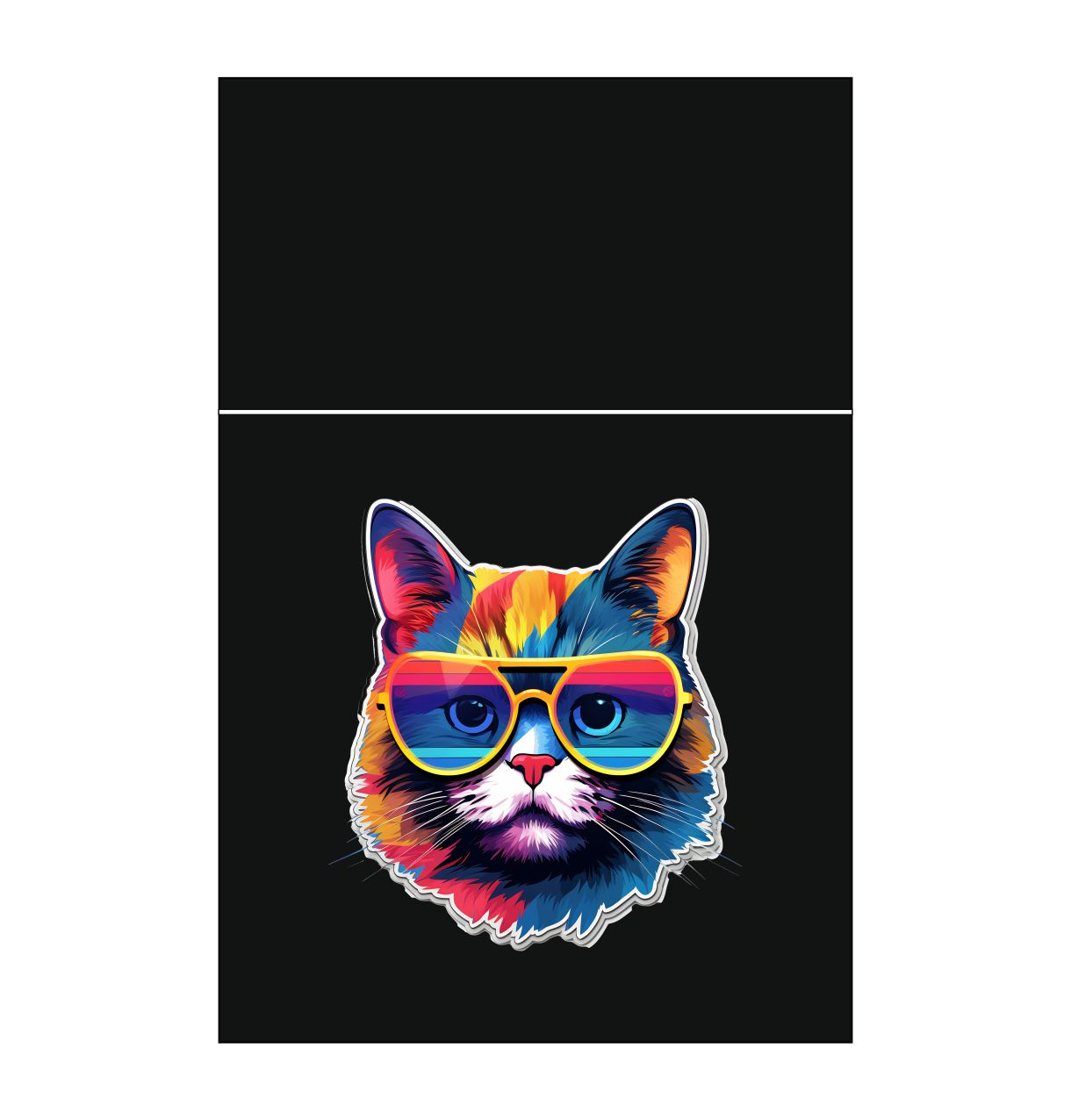 Pushbox 20st Softtouch Colourful Cat