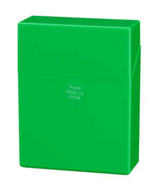 Sigaretten box push 25st Colour groen