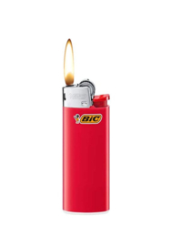 Bic aansteker J25 mini gewone vlam rood