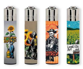 Clipper aansteker Banksy Gogh