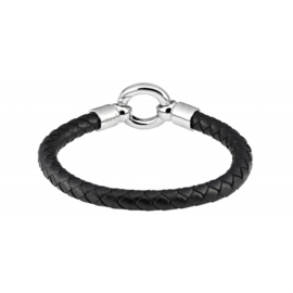 2006286 Zippo Leather Bracelet With O Ring - 22 x 1.8 x 0.65