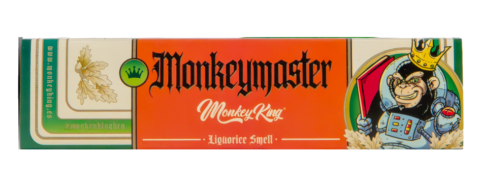 Monkey King KS slim + tip 32 leaves Liquorice Mokeymaster
