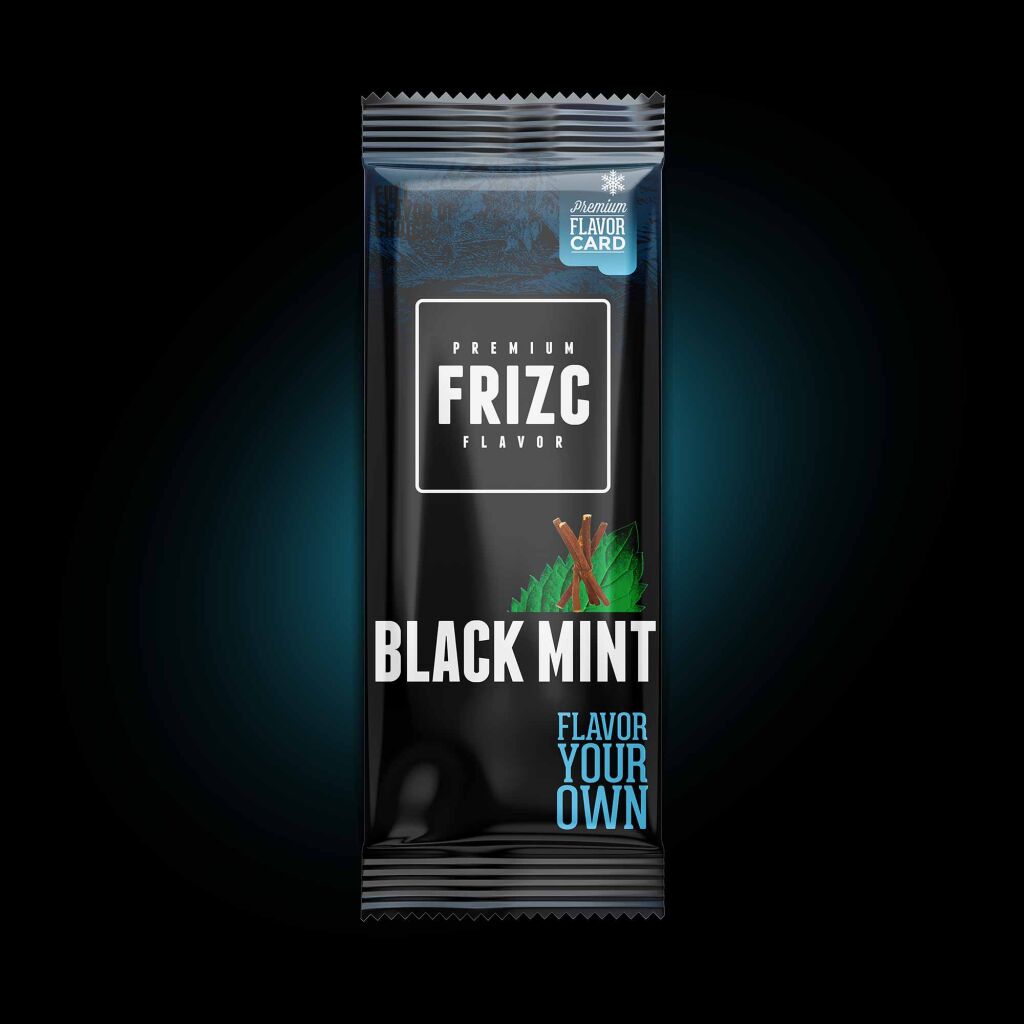 Frizc Flavor Card Sweet & fresh black mint