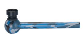 Pijpje glas 12 cm Camouflage