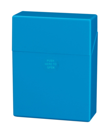 Sigaretten box push 25st Colour blauw