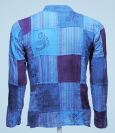 Nepal Shirt Blue Patch
