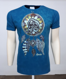 No Time T-Shirt Dreamcatcher Blue