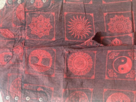 Symbols Tuinbroek rood