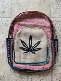 Hennep rugzak groot Black Leaf