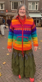 Linnen Heksenrok Groen