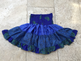 Zijden zomerrokje BOHO style A6