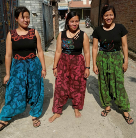 Nepal broek Blue
