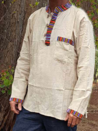Nepal shirt met hennep