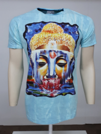 No Time T-Shirt Budda Blauw