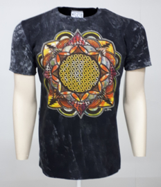 No Time T-Shirt Mandala Black