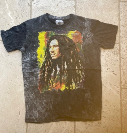 No Time T-Shirt Bob Marley Zwart