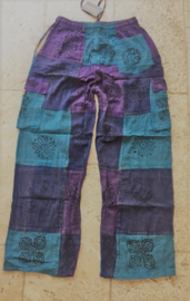 Nepal broek Blue - Purple