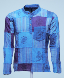 Nepal Shirt Blue Patch