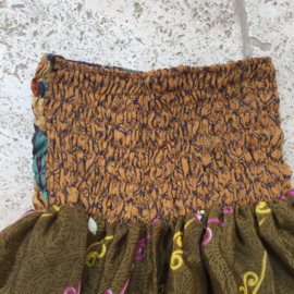 Zijden zomerrokje BOHO style 4