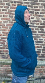 Wollen Nepal vest Blue Power