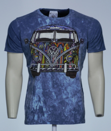 No Time T-Shirt VW Bus Donkerblauw