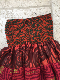 Zijden zomerrokje BOHO style 6