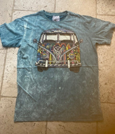 No Time T-Shirt VW Bus Blauw