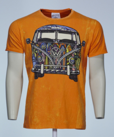 No Time T-Shirt VW Bus Oranje