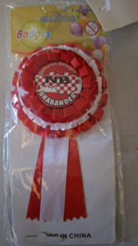 badge met speld geboren en getogen Brabander