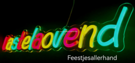 Neon bord Vastelaovend