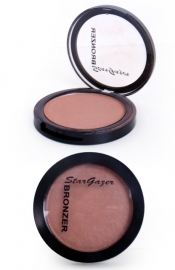 Pressed powder bronzer