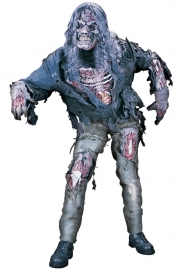 Zombie met handschoenen, masker en haar osfa