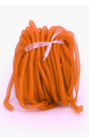 Decoslang tube op oranje  Ø16 mm (per 2,5 meter)