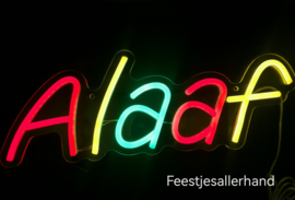 Neon bord Alaaf