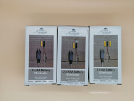 Batterij omvormer -Eliminator ( Vanaf nu geen batterijen meer nodig)