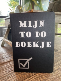 Mijn to do boekje