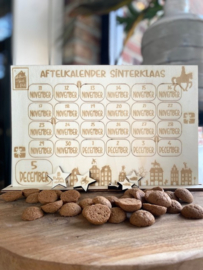 Sinterklaaspakket compleet -serveerplank Welkom Sint en Piet