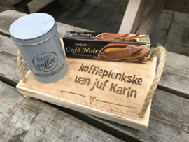 Koffieplenkske van juf ...........